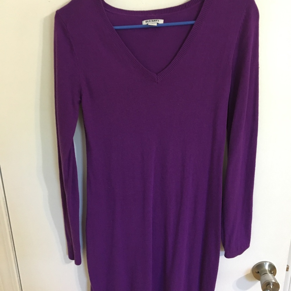 Long sleeve knit dress